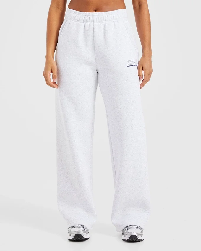 Athletics Track Oversized-Jogginghose mit geradem Bein