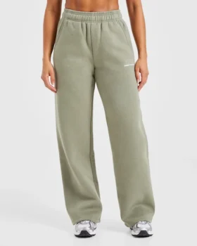 Athletics Track Oversized-Jogginghose mit geradem Bein