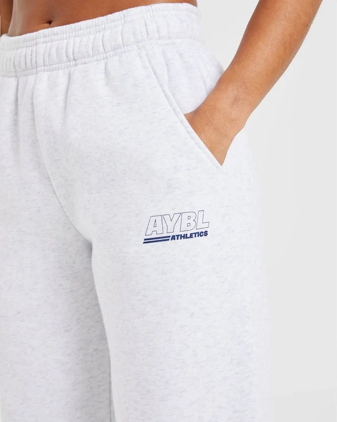 Athletics Track Oversized-Jogginghose mit geradem Bein