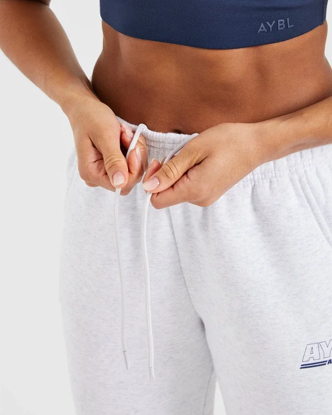 Athletics Track Oversized-Jogginghose mit geradem Bein