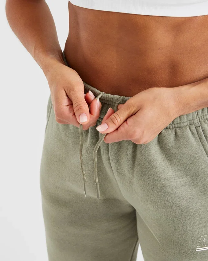 Athletics Track Oversized-Jogginghose mit geradem Bein