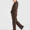 Athletics Track Oversized-Jogginghose mit geradem Bein