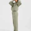 Athletics Track Oversized-Jogginghose mit geradem Bein