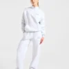 Athletics Track Oversized-Pullover mit 1/4-Reißverschluss
