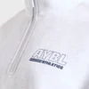 Athletics Track Oversized-Pullover mit 1/4-Reißverschluss
