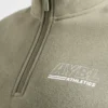 Athletics Track Oversized-Pullover mit 1/4-Reißverschluss
