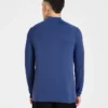 Attain nahtloser Pullover mit halbem Reißverschluss
