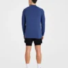 Attain nahtloser Pullover mit halbem Reißverschluss