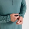 Attain nahtloser Pullover mit halbem Reißverschluss