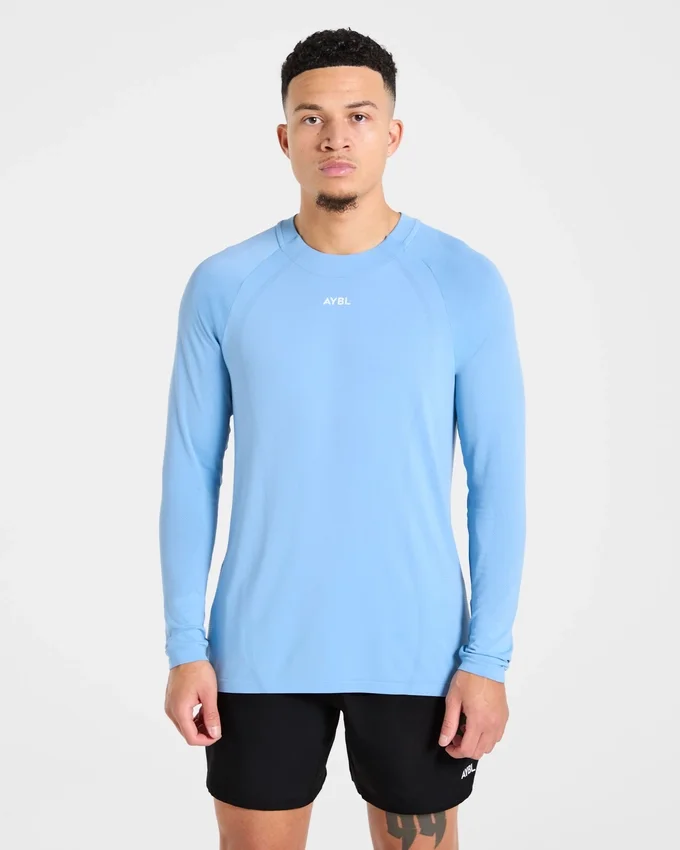 Attain nahtloses Langarm-T-Shirt