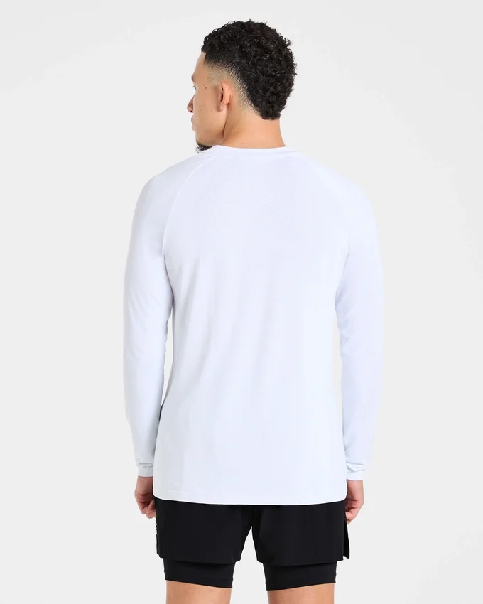Attain nahtloses Langarm-T-Shirt