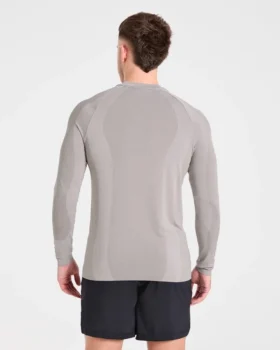 Attain nahtloses Langarm-T-Shirt