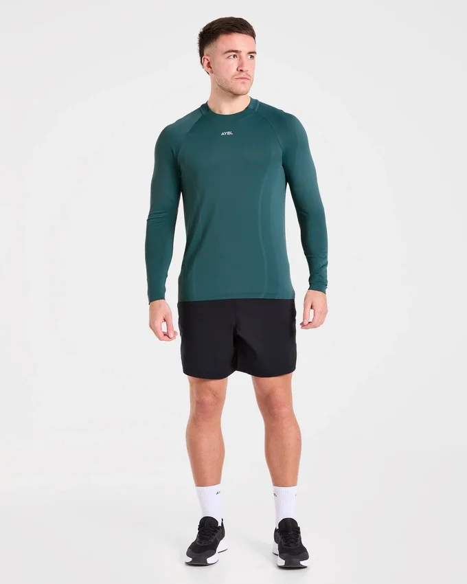 Attain nahtloses Langarm-T-Shirt