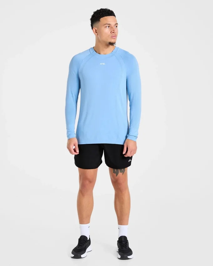 Attain nahtloses Langarm-T-Shirt