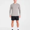 Attain nahtloses Langarm-T-Shirt
