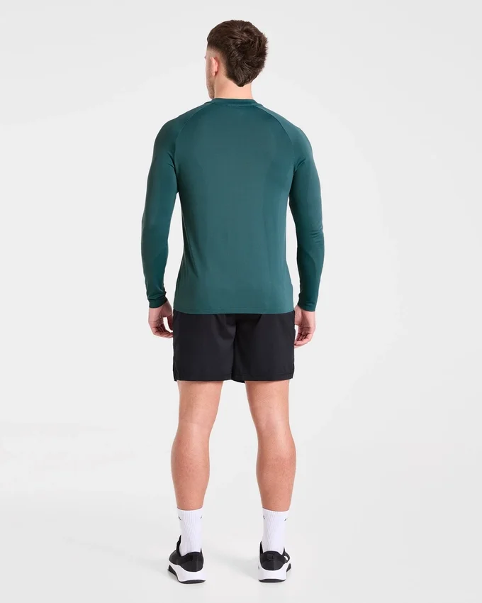 Attain nahtloses Langarm-T-Shirt