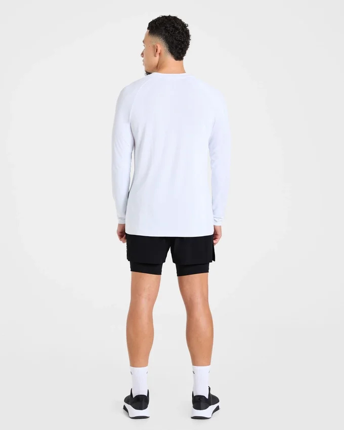 Attain nahtloses Langarm-T-Shirt