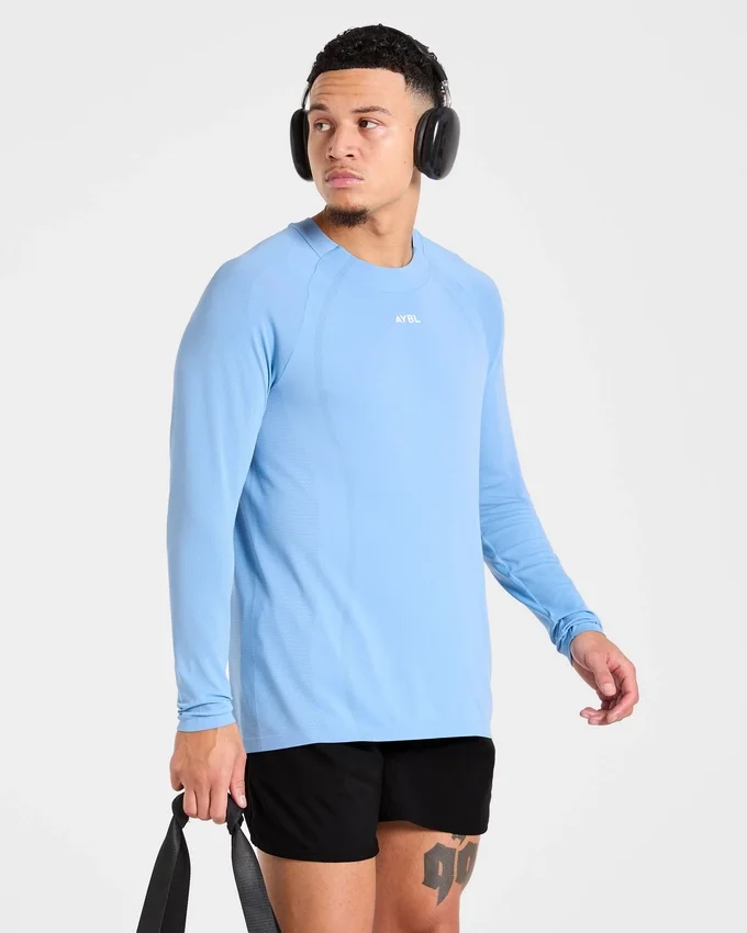 Attain nahtloses Langarm-T-Shirt