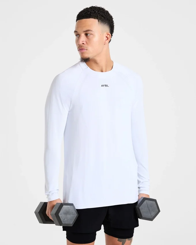 Attain nahtloses Langarm-T-Shirt