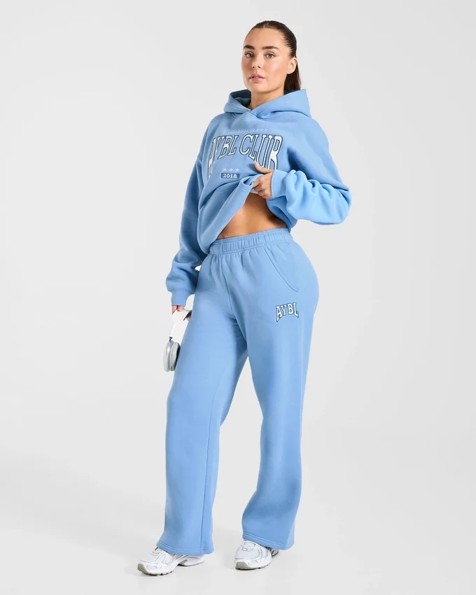 AYBL Club Oversized-Jogginghose mit geradem Bein