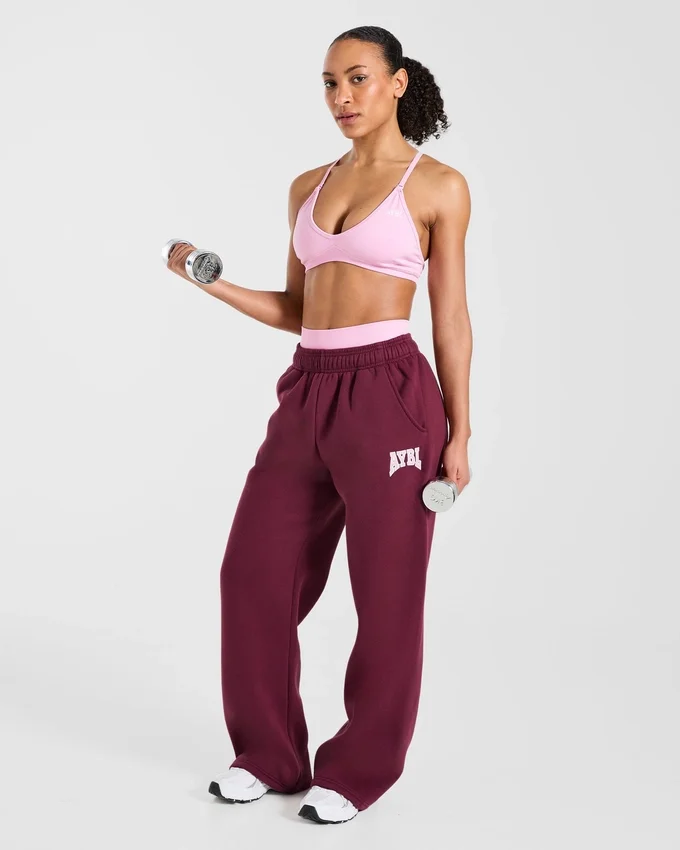 AYBL Club Oversized-Jogginghose mit geradem Bein
