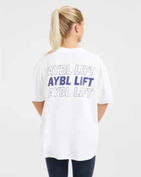 AYBL Lift Italic Oversized-T-Shirt