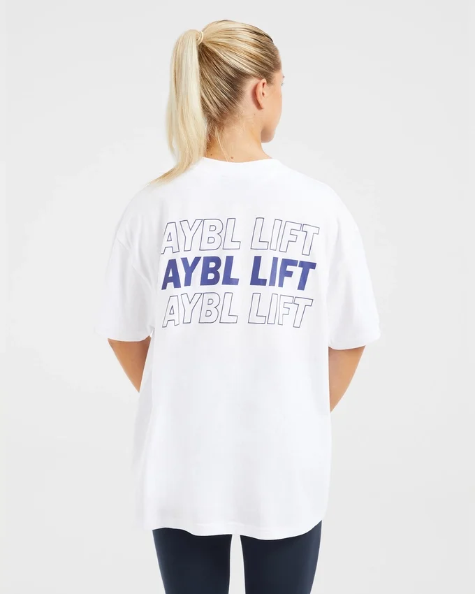 AYBL Lift Italic Oversized-T-Shirt
