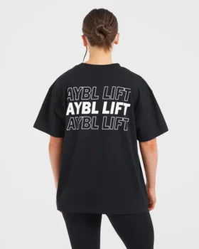 AYBL Lift Italic Oversized-T-Shirt