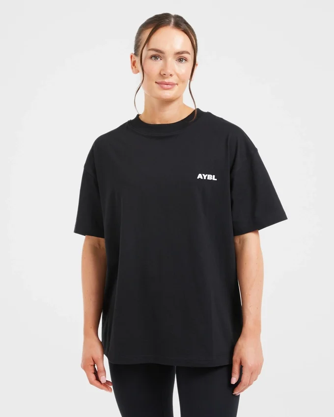 AYBL Lift Italic Oversized-T-Shirt
