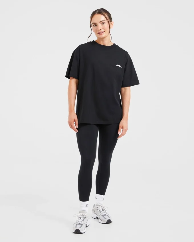 AYBL Lift Italic Oversized-T-Shirt