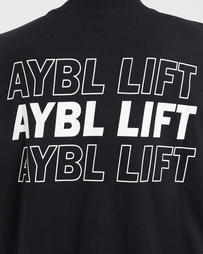AYBL Lift Italic Oversized-T-Shirt
