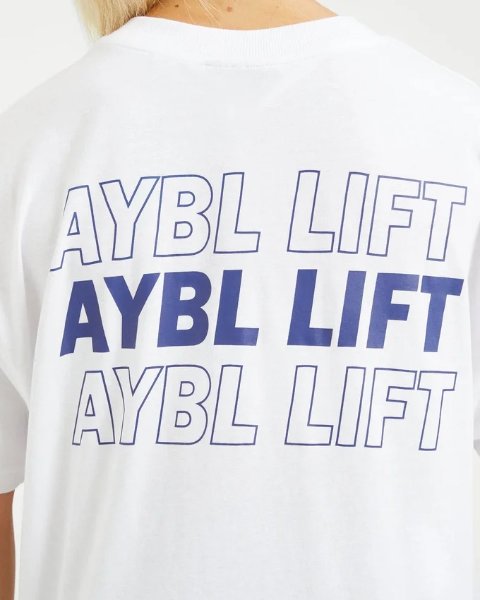 AYBL Lift Italic Oversized-T-Shirt