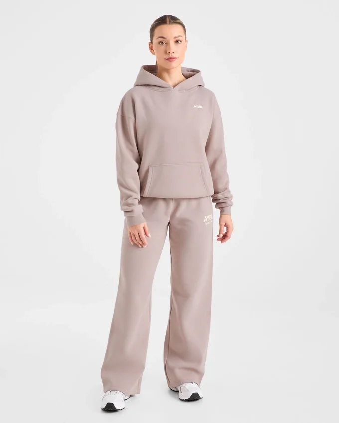 AYBL Sports Club Oversized-Jogginghose mit geradem Bein
