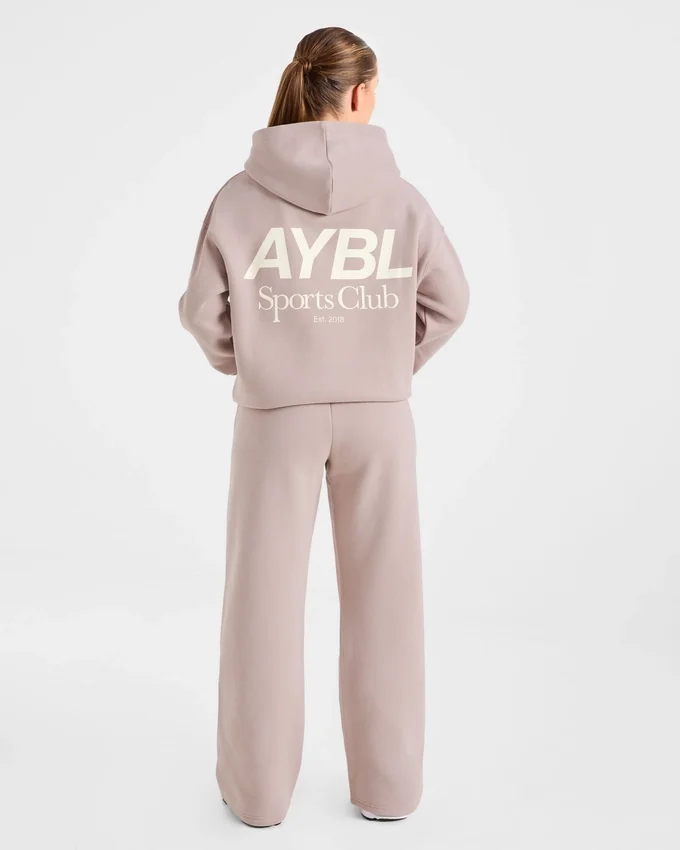 AYBL Sports Club Oversized-Jogginghose mit geradem Bein