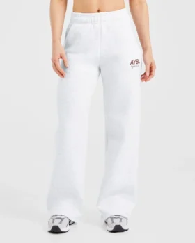 AYBL Sports Club Oversized-Jogginghose mit geradem Bein