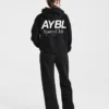 AYBL Sports Club Oversized-Jogginghose mit geradem Bein