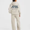 AYBL Sports Club Oversized-Jogginghose mit geradem Bein