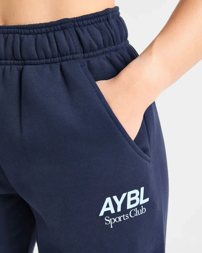AYBL Sports Club Oversized-Jogginghose mit geradem Bein
