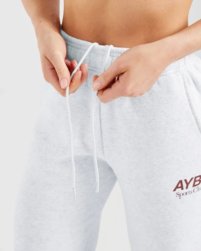 AYBL Sports Club Oversized-Jogginghose mit geradem Bein