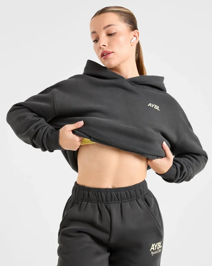 AYBL Sports Club Oversized-Jogginghose mit geradem Bein