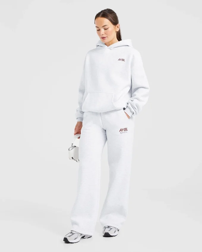 AYBL Sports Club Oversized-Jogginghose mit geradem Bein