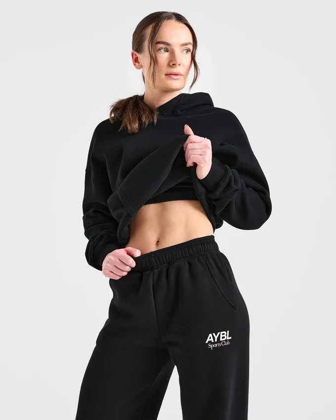 AYBL Sports Club Oversized-Jogginghose mit geradem Bein