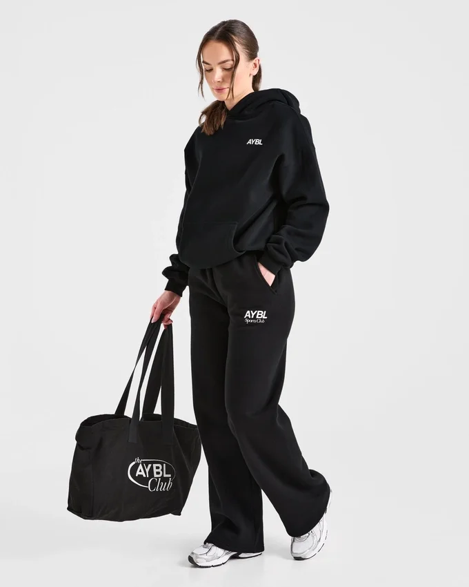 AYBL Sports Club Oversized-Jogginghose mit geradem Bein