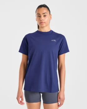 AYBL Sports Club Script Oversize-T-Shirt