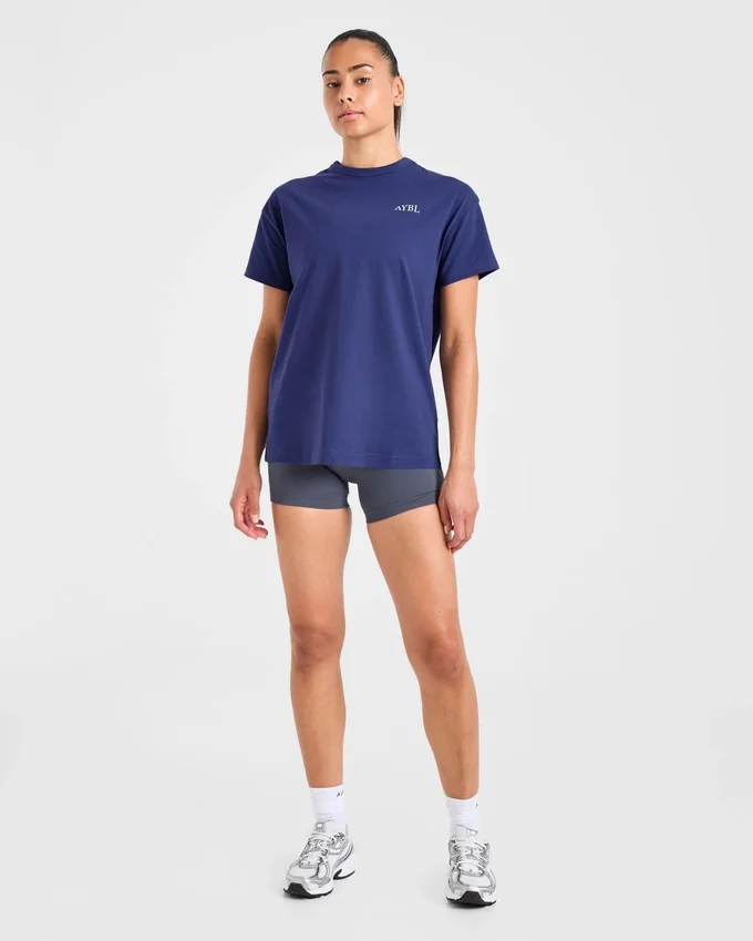 AYBL Sports Club Script Oversize-T-Shirt