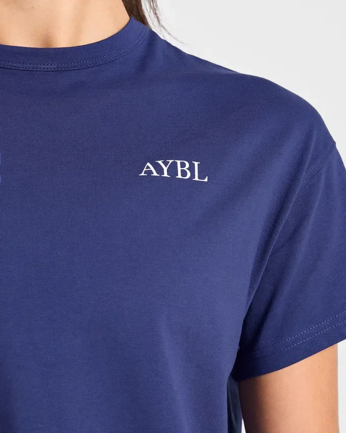 AYBL Sports Club Script Oversize-T-Shirt