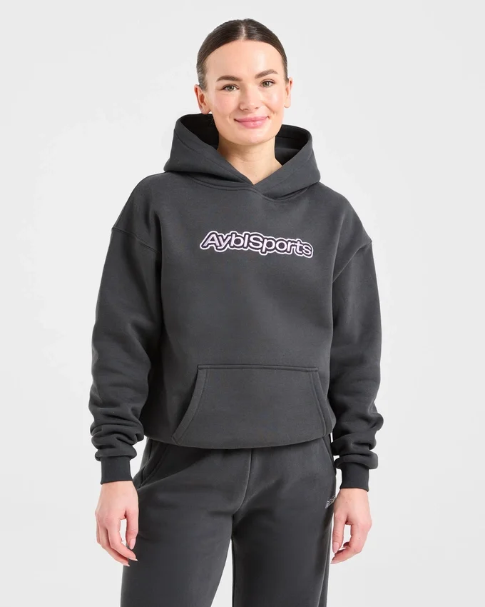 AYBL Sports Outline Oversize-Hoodie