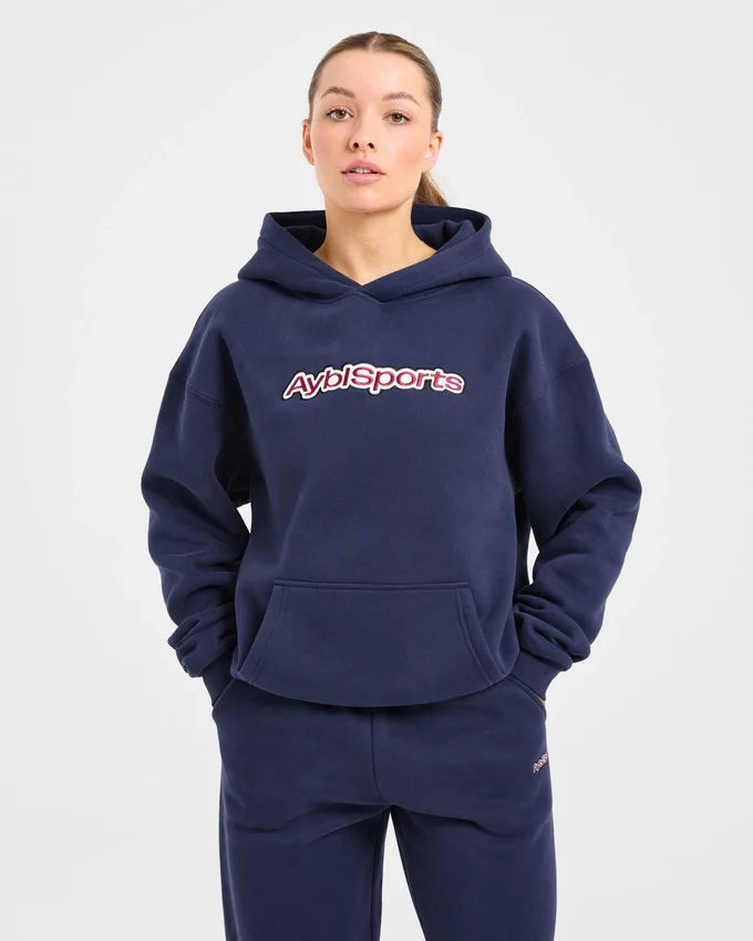 AYBL Sports Outline Oversize-Hoodie
