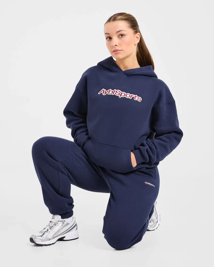 AYBL Sports Outline Oversize-Hoodie