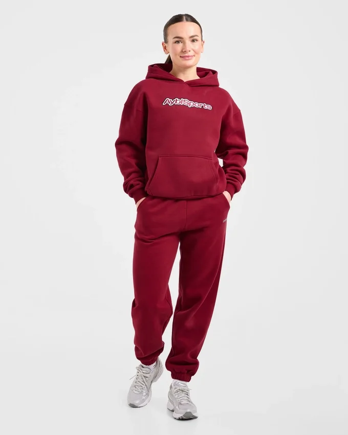 AYBL Sports Outline Oversized-Jogginghose
